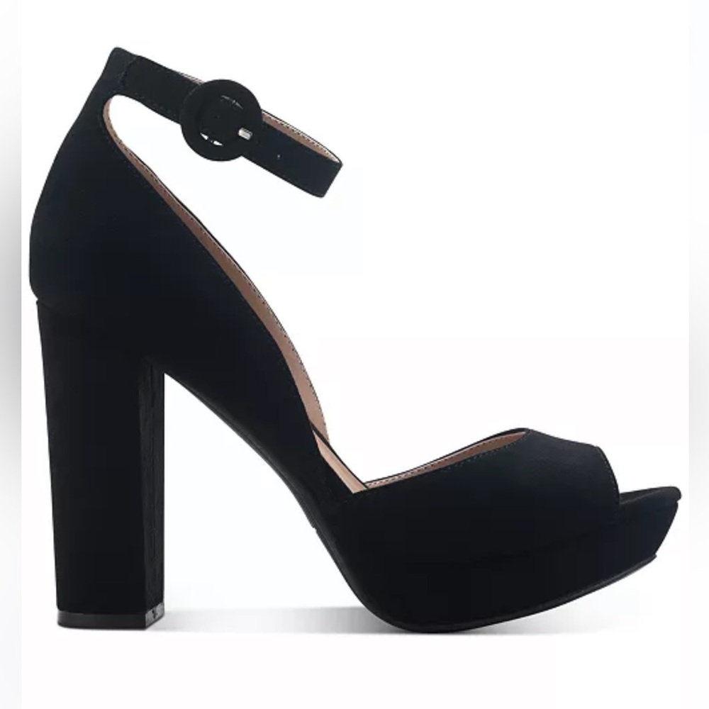 Sun & Stone Peep toe block heel - Picture 2 of 5